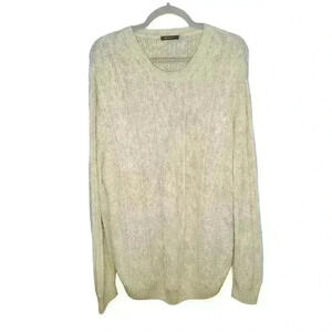 SOL Alpaca Knit Crewneck Sweater Size XXL